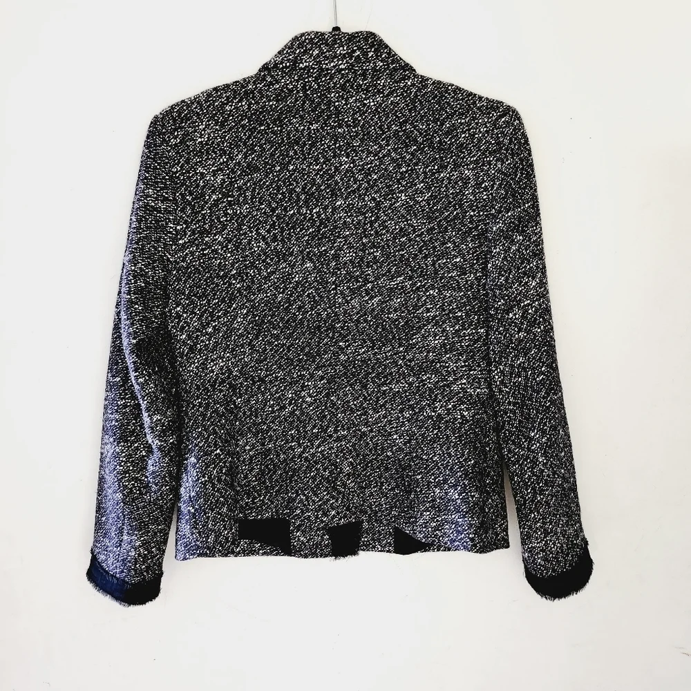 LAFAYETTE 148 NEW YORK wool blend snap buttons blazer